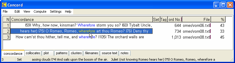 concordance_wherefore