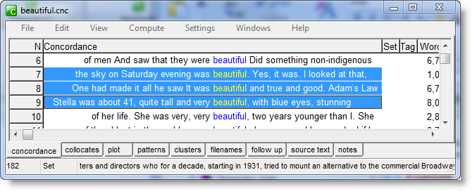 concordance_of_beautiful