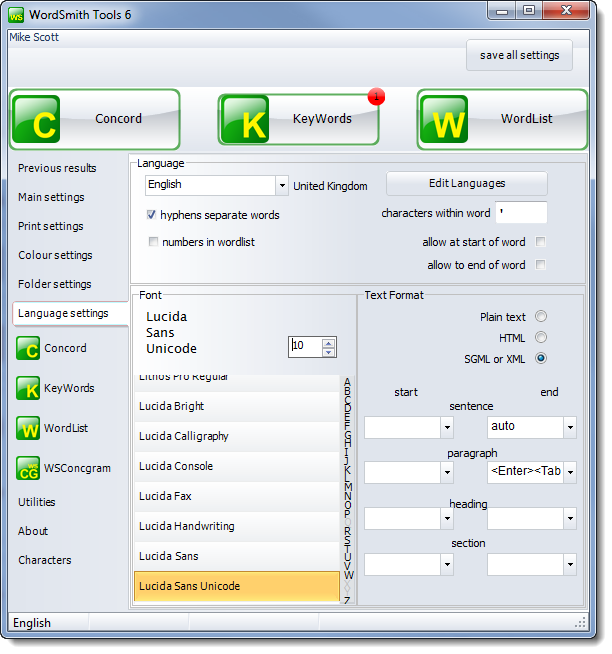 font_choosing