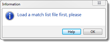 load a match-list