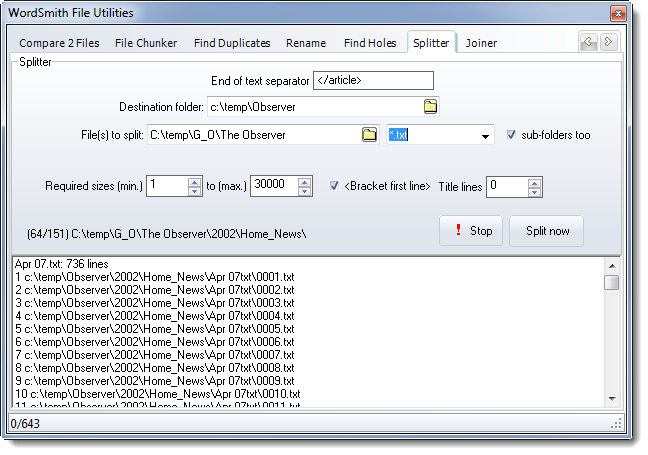 splitter_splitting