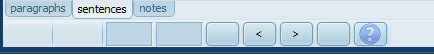 aligner status bar