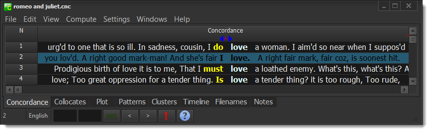 Carbon concordance