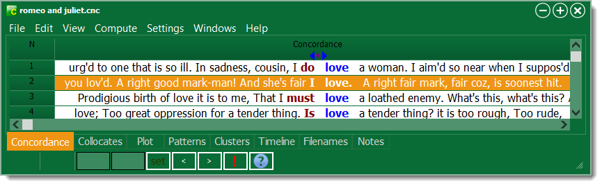 Metropolis UI GReen concordance
