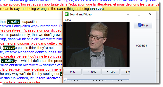 aligner_TED talks viewing