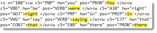 BNC XM Orignal fragment